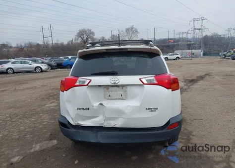 2013 Toyota Rav4 Limited from USA, damaged, VIN 2T3DFREV6DW069995